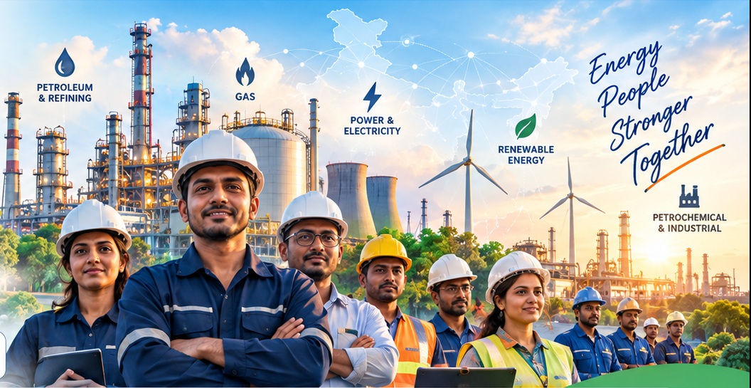 Indian energy employees across petroleum, gas, power and renewable energy